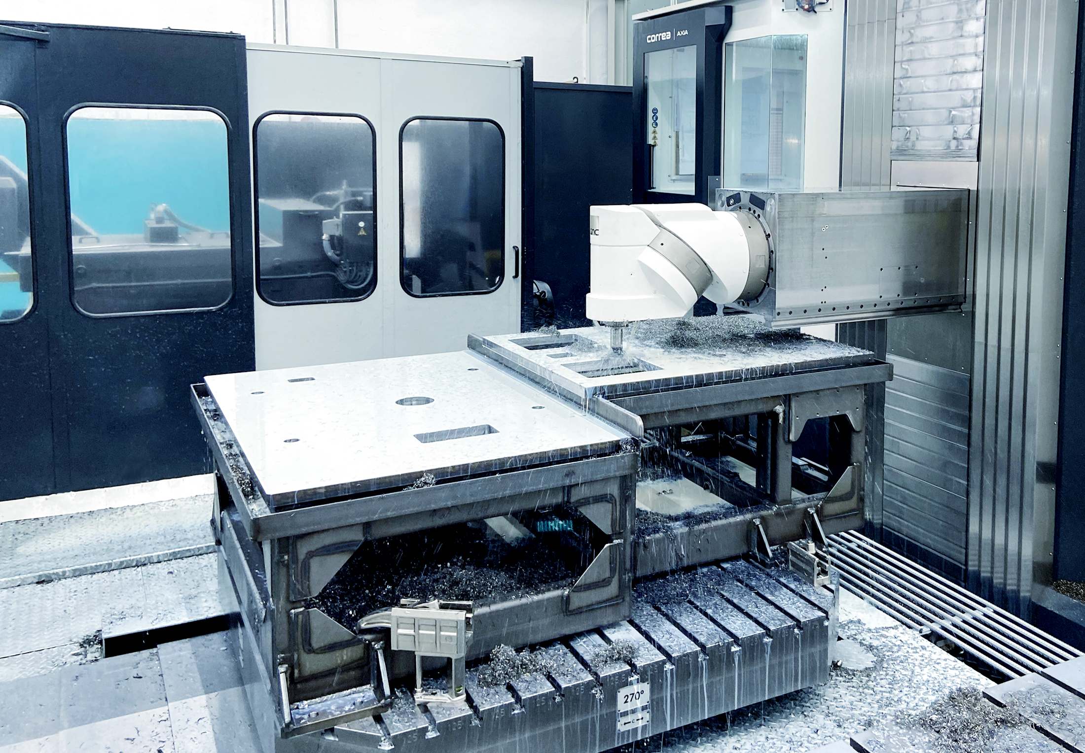 Leiritz ist auf CNC Großteilebearbeitung und auf die Herstellung von Schweißbaugruppen spezialisiert.