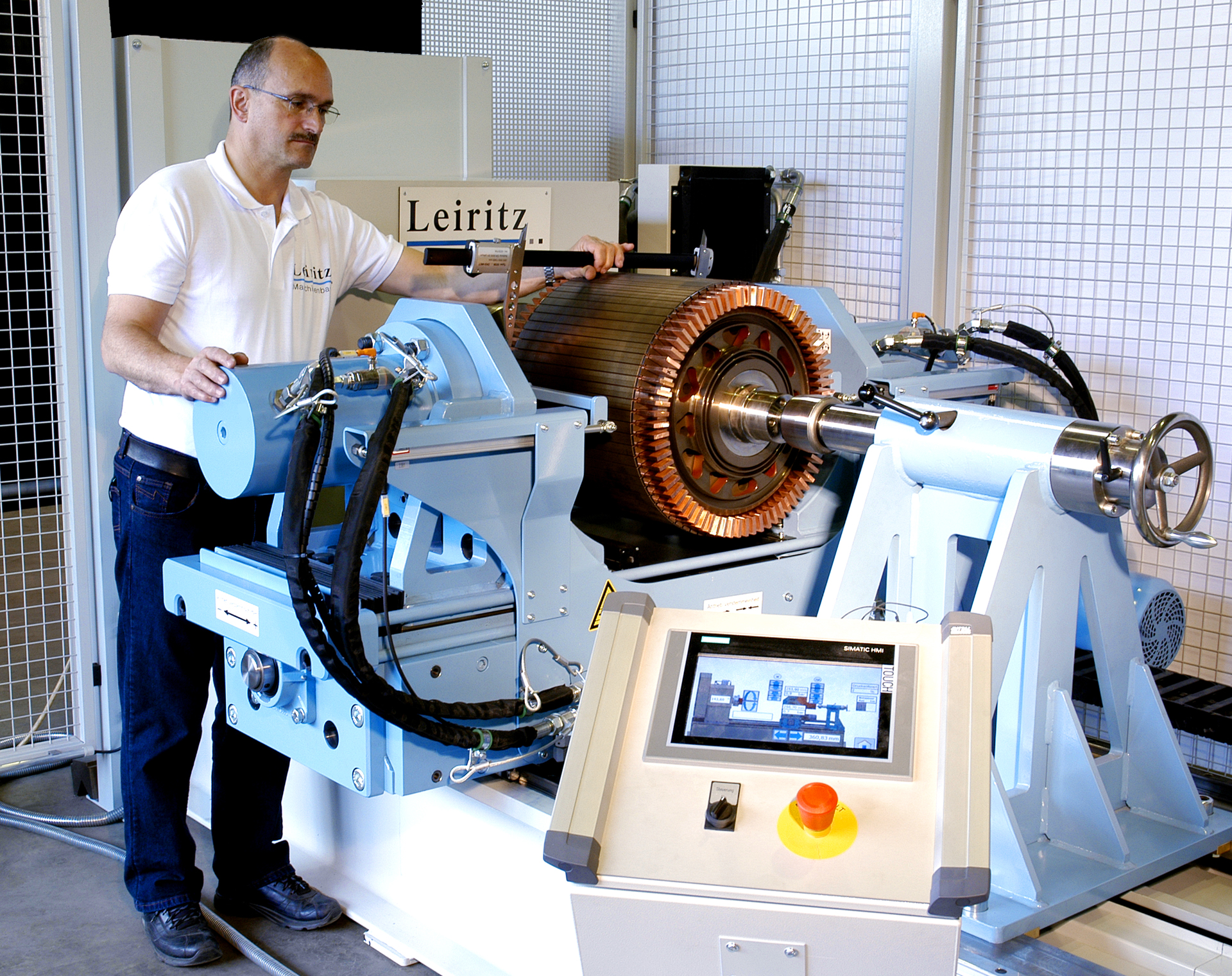 Die Inbetriebnahme und der Testlauf werden direkt bei Leiritz in Pappenheim durchgeführt.
