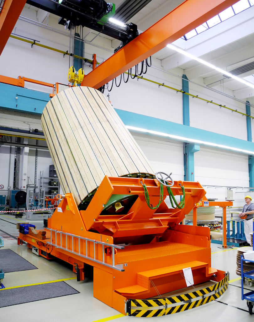 Im Leiritz Maschinen- und Betriebsmittelbau werden Kippvorrichtungen konstruiert und produziert.
