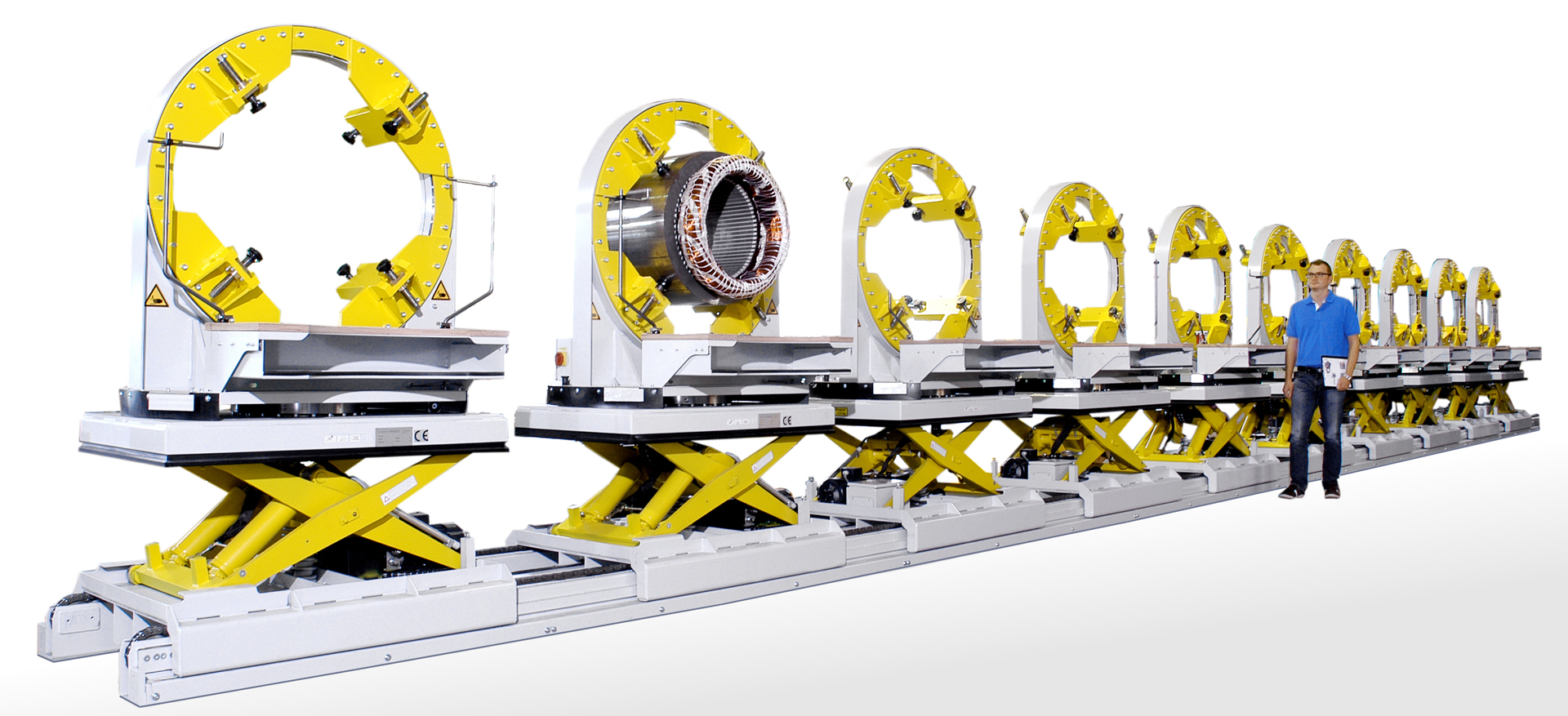 Leiritz ist auf Sondermaschinenbau für die Elektromotoren Fertigung spezialisiert.