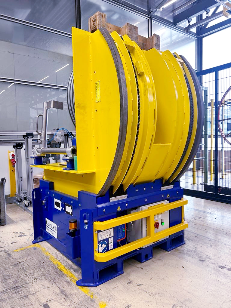 In der deutschen Maschinenbau Industrie kommen zahlreiche Coilwender Pro von Leiritz zum Einsatz.