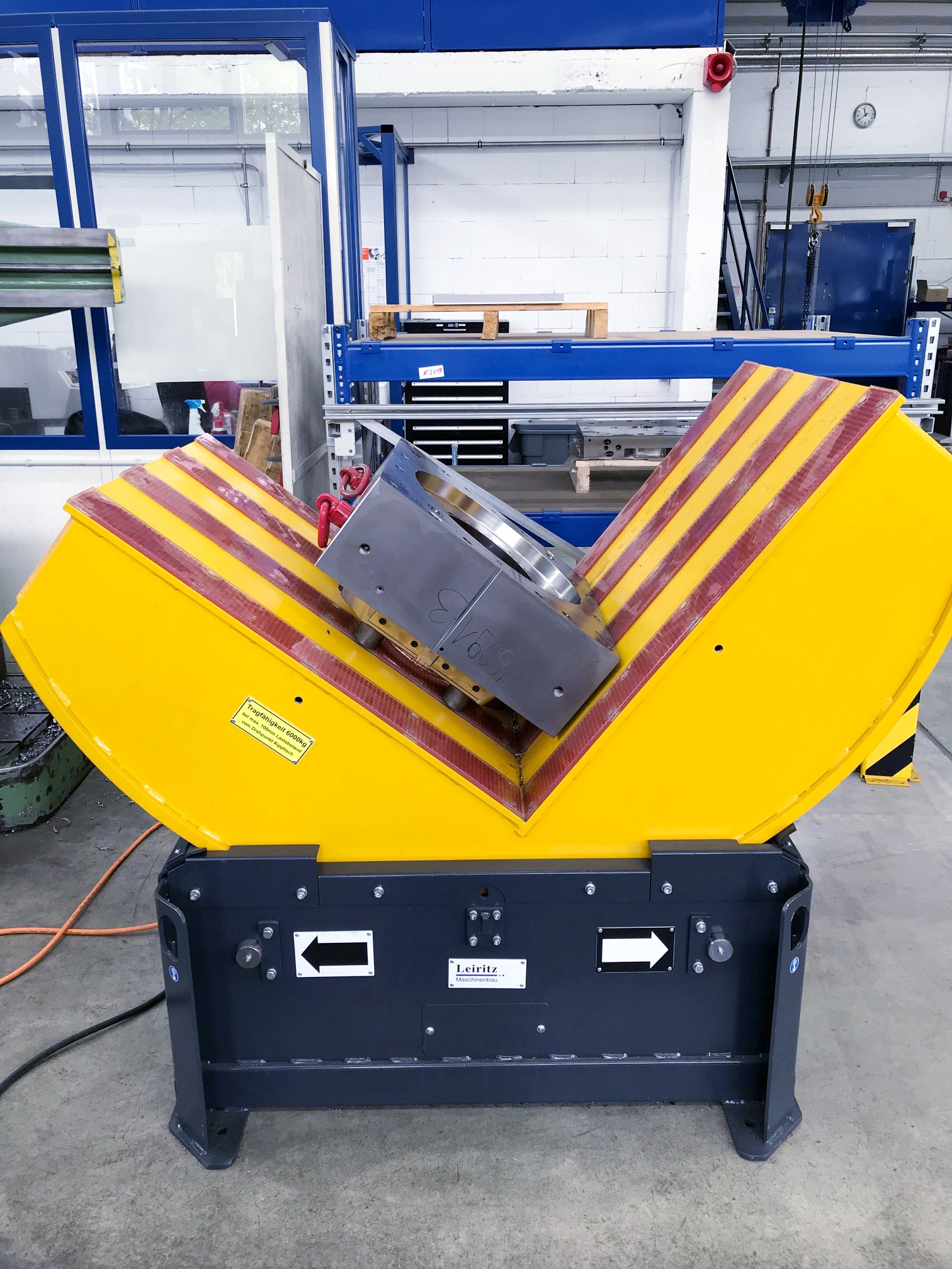 Der Werkzeugwender von Leiritz ist eine moderne Kippvorrichtung.