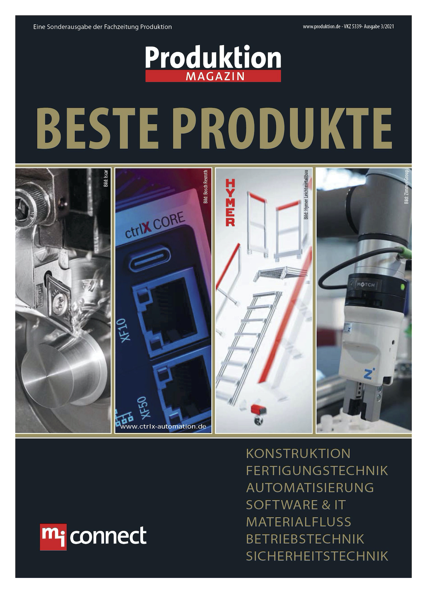 Der Leiritz Werkzeugwender Tool Mover ProTECH wurde in dem Fachmagazin Produktion unter die besten Produkte gewählt.