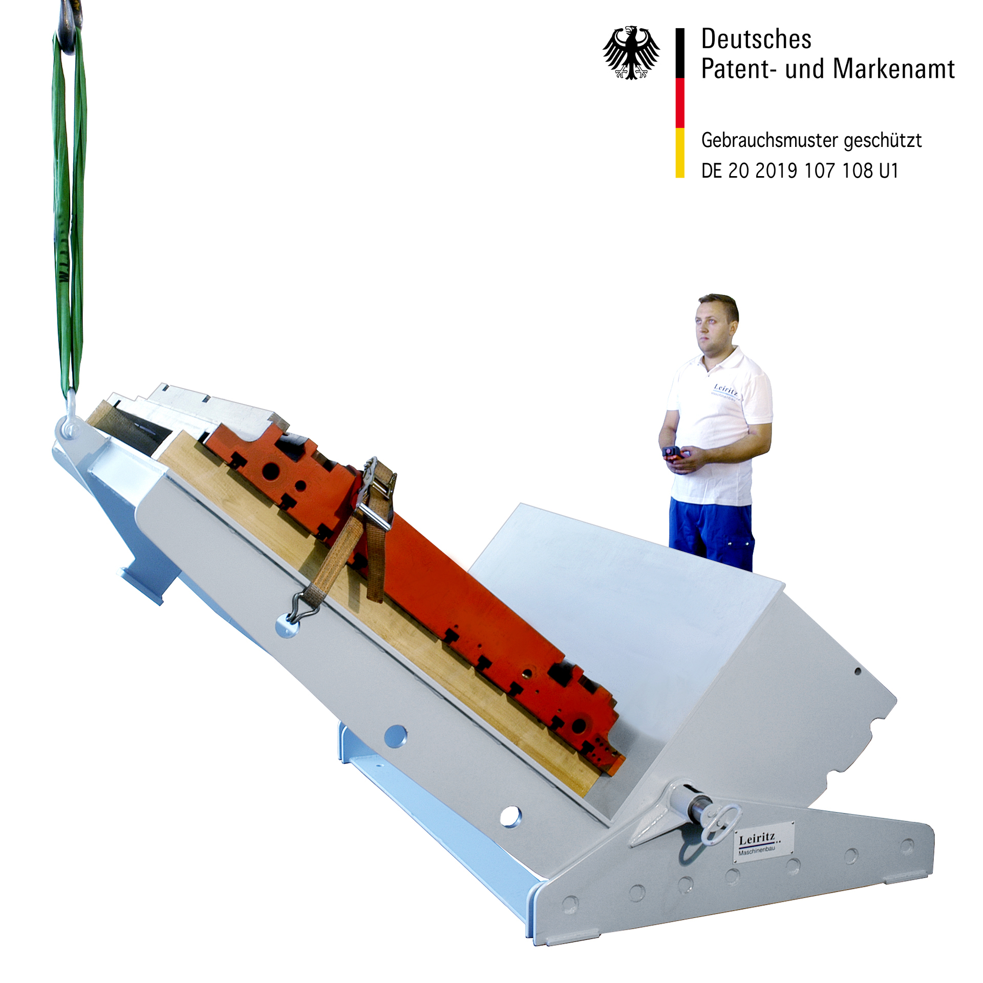 [Translate to English:] Leiritz Maschinenbau ist Hersteller und Lieferant des Werkzeugwender Tool Mover ohne Antrieb.